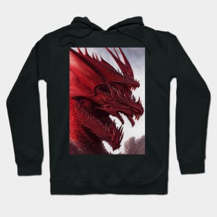 Nagendra Red Dragon Hoodie